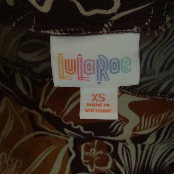 Floral LuLaRoe Azure A-Line Skirt - XS NWT - Picture 4 of 6